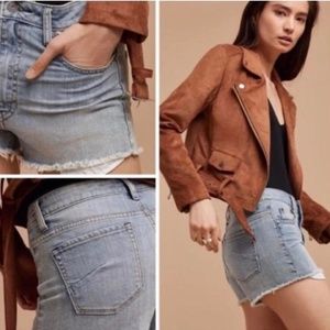 Aritzia denim shorts